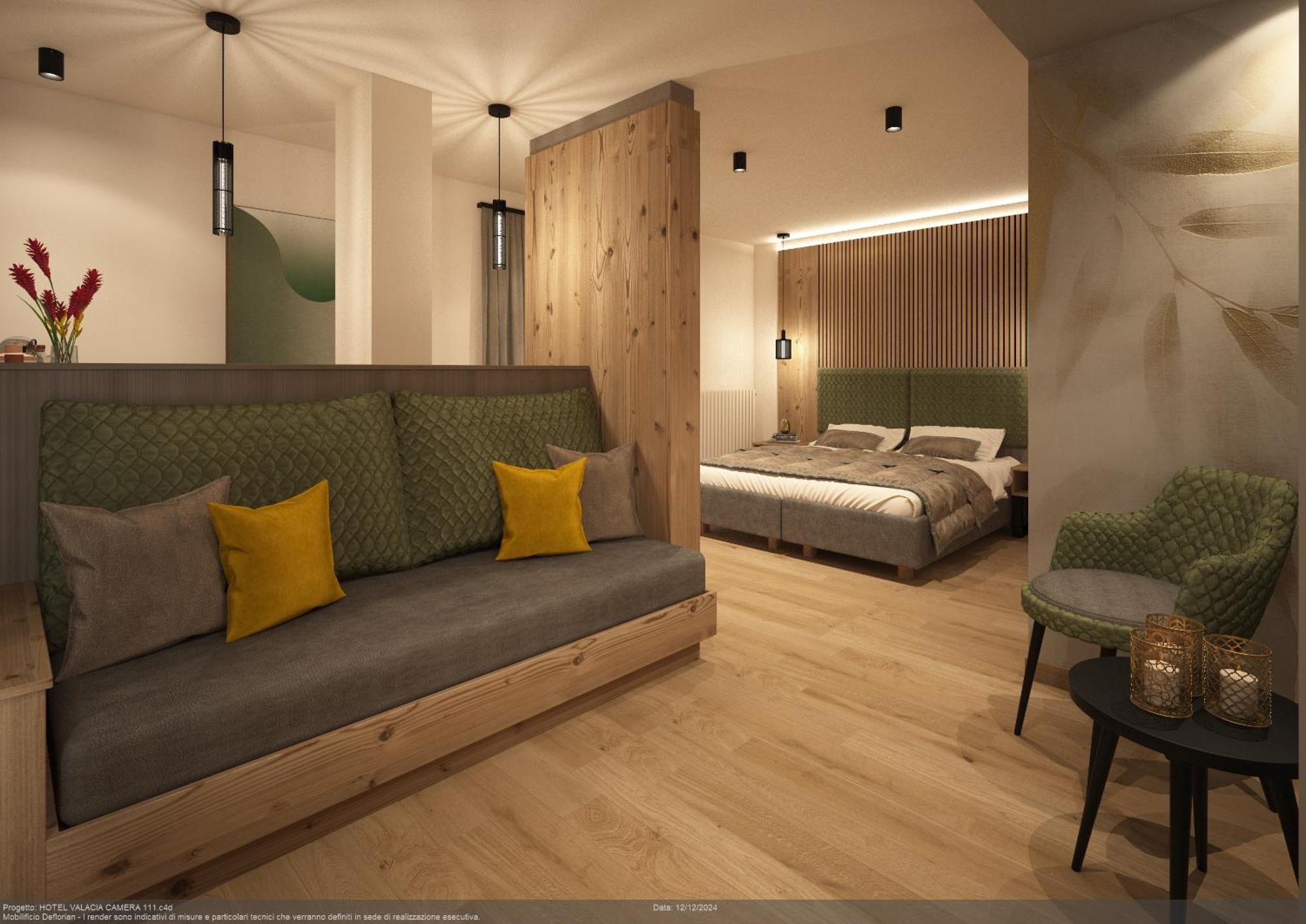 Hotel Valacia Pozza di Fassa Luaran gambar